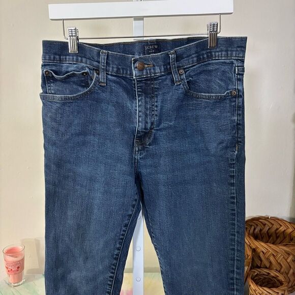 J. Crew Blue Slim Jeans Classic Denim Style flex 33x30 - Picture 4 of 6